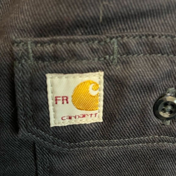 CARHARTT-Women's Flame Resistant Relaxed Fit Rugged Flex Twill Shirt - Picture 5 of 7